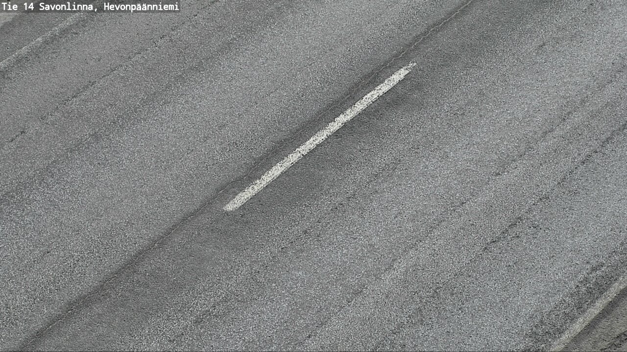 Weather Camera Image Väg 14 Nyslott, Hevonpäänniemi, Savonlinna, Etelä-Savo