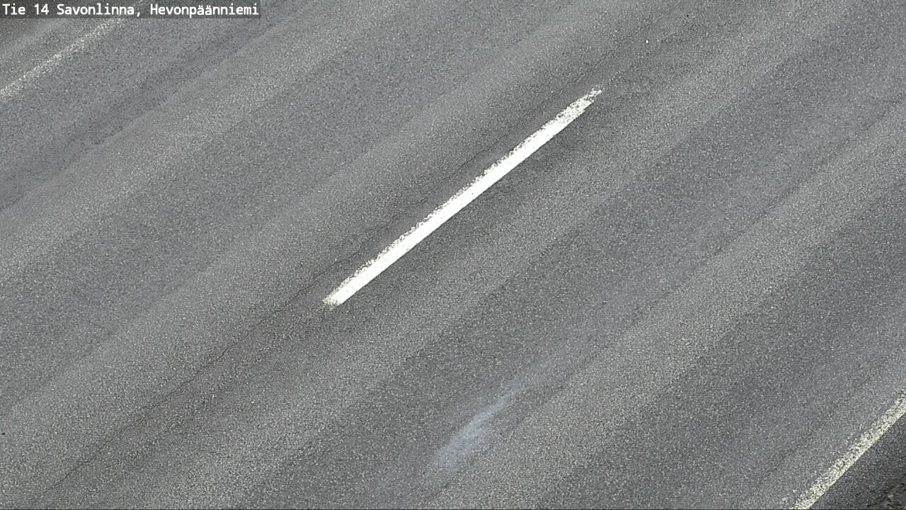 Weather Camera Image Road 14 Savonlinna, Hevonpäänniem, Savonlinna, Etelä-Savo