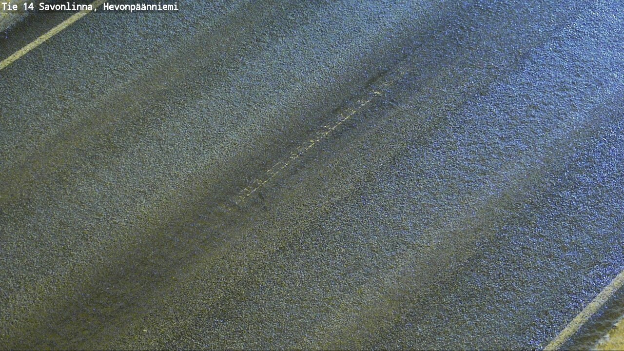 Weather Camera Image Väg 14 Nyslott, Hevonpäänniemi, Savonlinna, Etelä-Savo