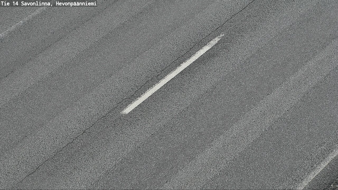 Weather Camera Image Road 14 Savonlinna, Hevonpäänniem, Savonlinna, Etelä-Savo