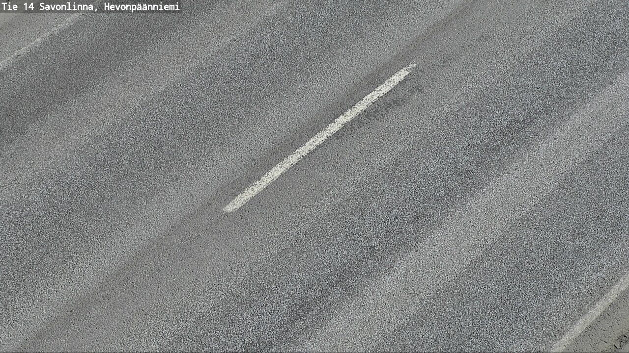 Weather Camera Image Väg 14 Nyslott, Hevonpäänniemi, Savonlinna, Etelä-Savo