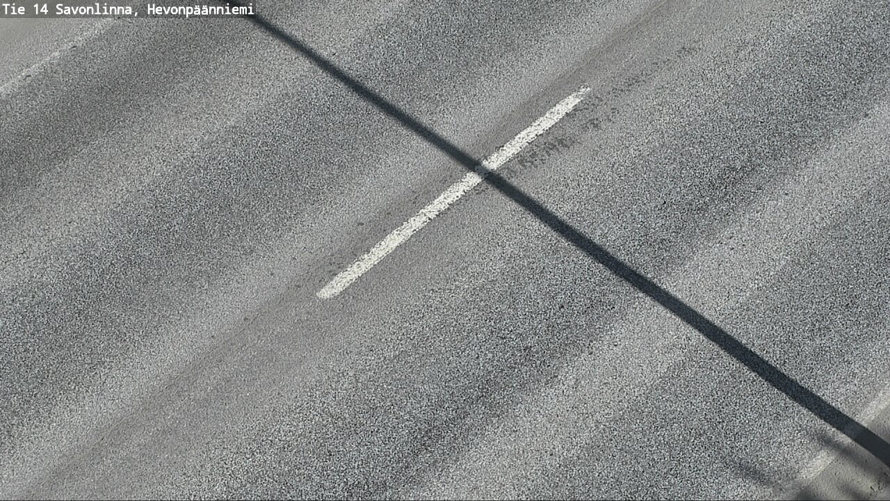Weather Camera Image Väg 14 Nyslott, Hevonpäänniemi, Savonlinna, Etelä-Savo