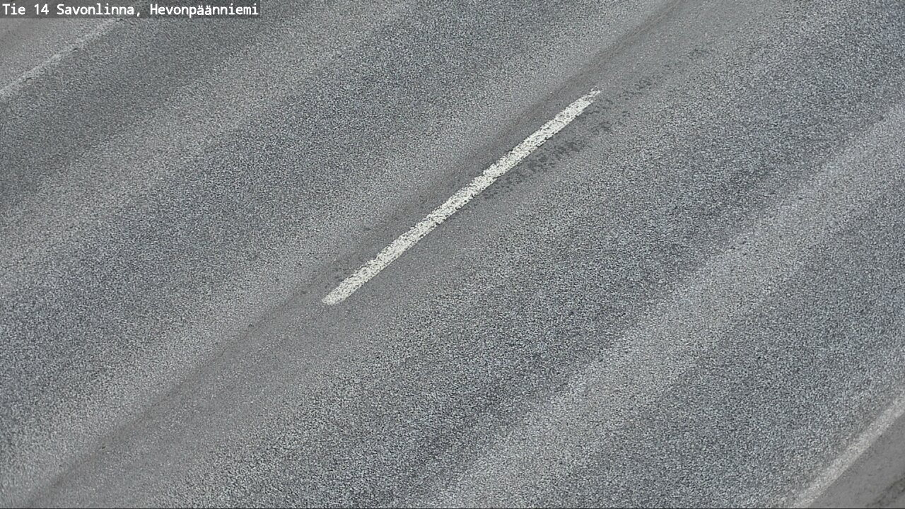 Weather Camera Image Väg 14 Nyslott, Hevonpäänniemi, Savonlinna, Etelä-Savo