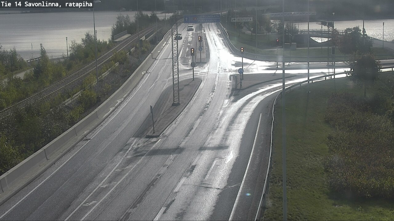 Weather Camera Image Road 14 Savonlinna, Ratapiha, Savonlinna, Etelä-Savo