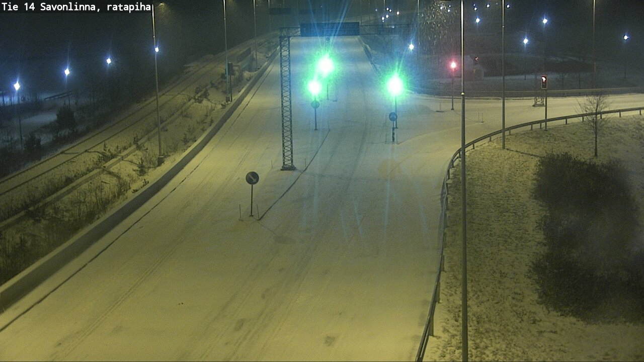 Kelikamerat Kuva Tie 14 Savonlinna, Ratapiha, Savonlinna, Etelä-Savo