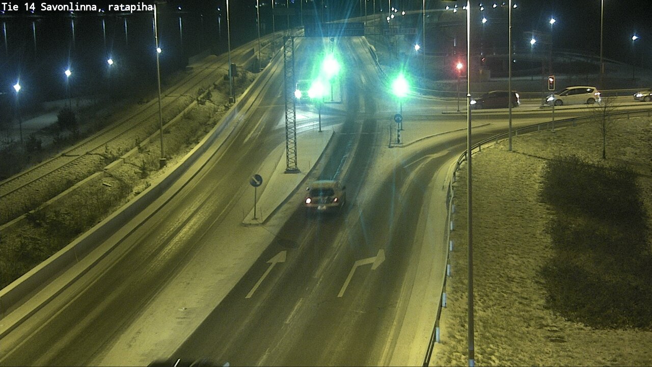 Kelikamerat Kuva Tie 14 Savonlinna, Ratapiha, Savonlinna, Etelä-Savo