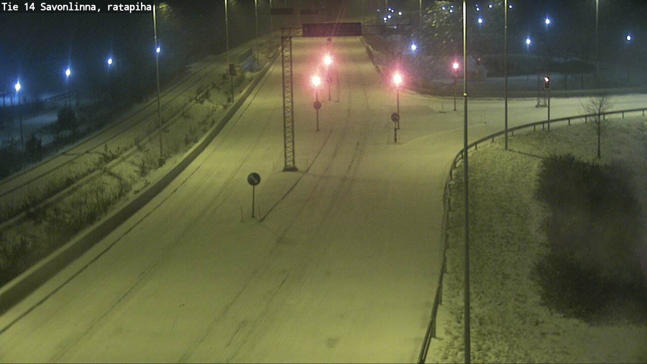 Kelikamerat Kuva Tie 14 Savonlinna, Ratapiha, Savonlinna, Etelä-Savo