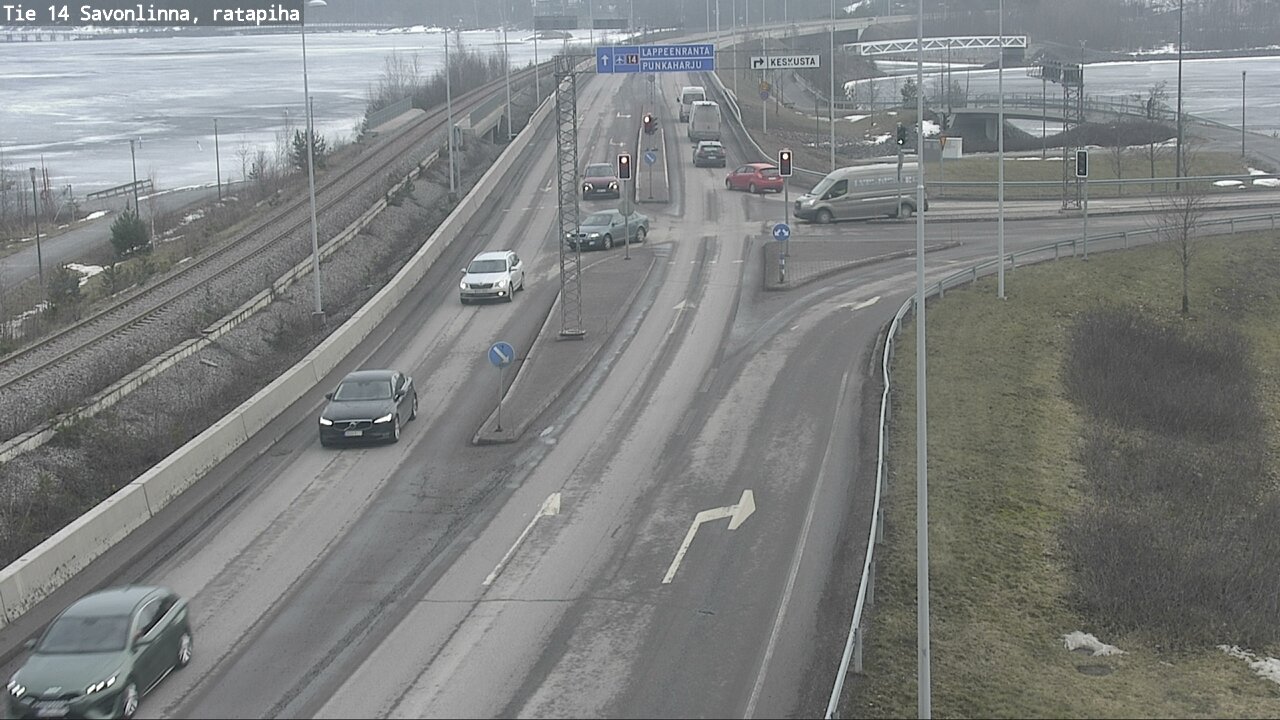 Weather Camera Image Road 14 Savonlinna, Ratapiha, Savonlinna, Etelä-Savo