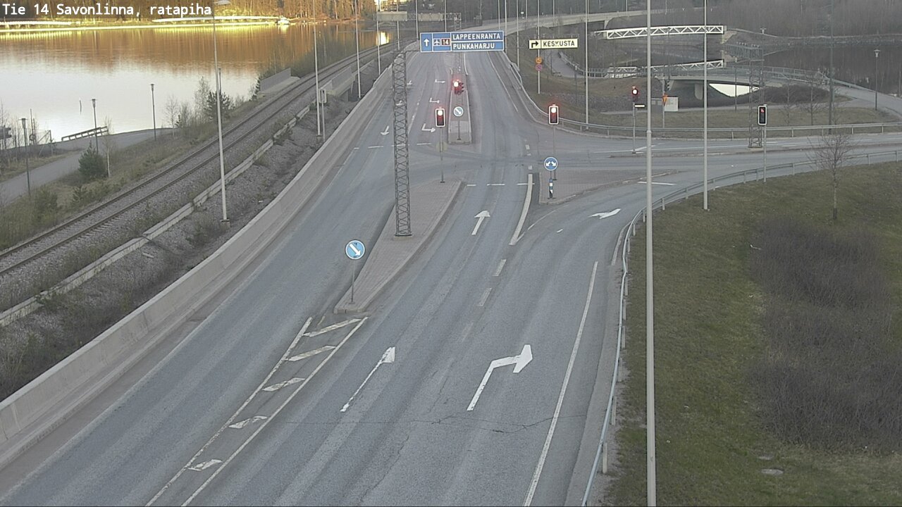 Kelikamerat Kuva Tie 14 Savonlinna, Ratapiha, Savonlinna, Etelä-Savo