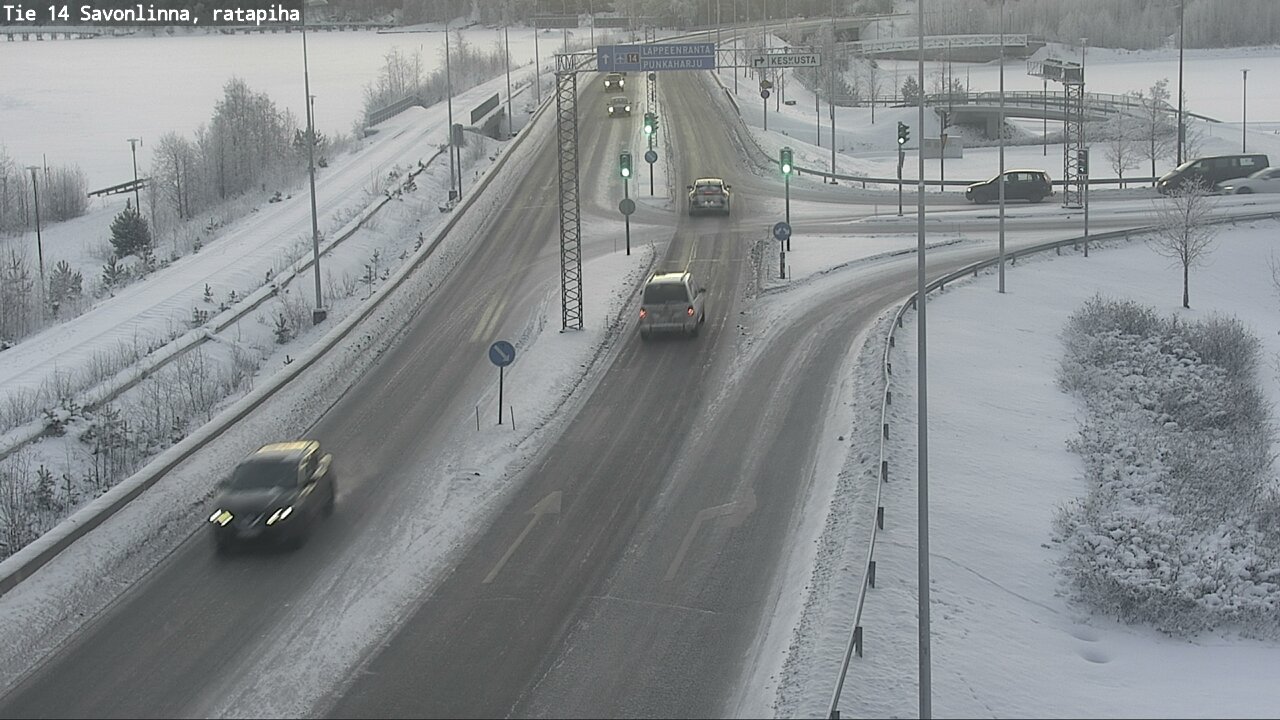 Kelikamerat Kuva Tie 14 Savonlinna, Ratapiha, Savonlinna, Etelä-Savo