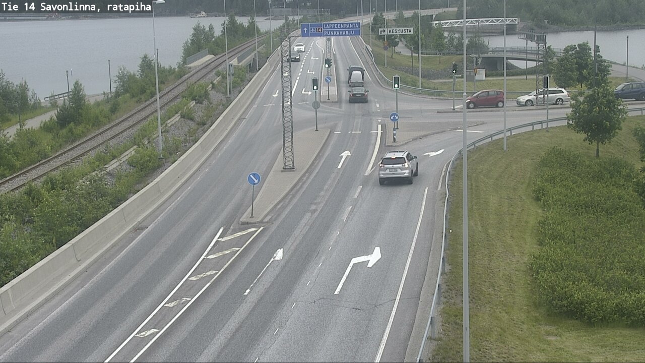 Kelikamerat Kuva Tie 14 Savonlinna, Ratapiha, Savonlinna, Etelä-Savo