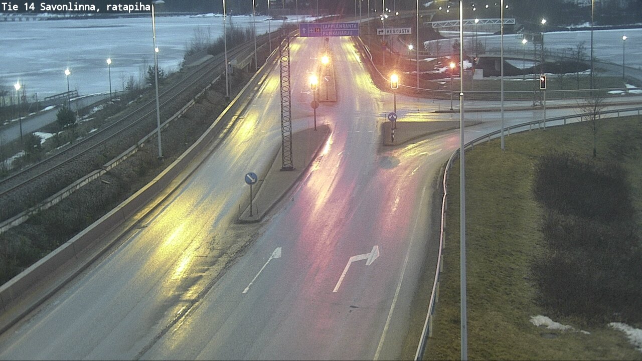 Kelikamerat Kuva Tie 14 Savonlinna, Ratapiha, Savonlinna, Etelä-Savo