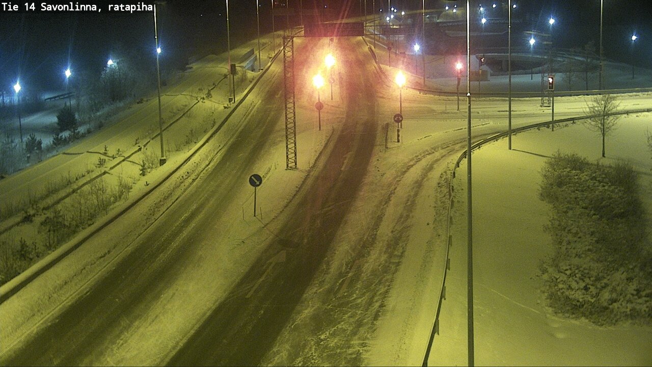 Kelikamerat Kuva Tie 14 Savonlinna, Ratapiha, Savonlinna, Etelä-Savo