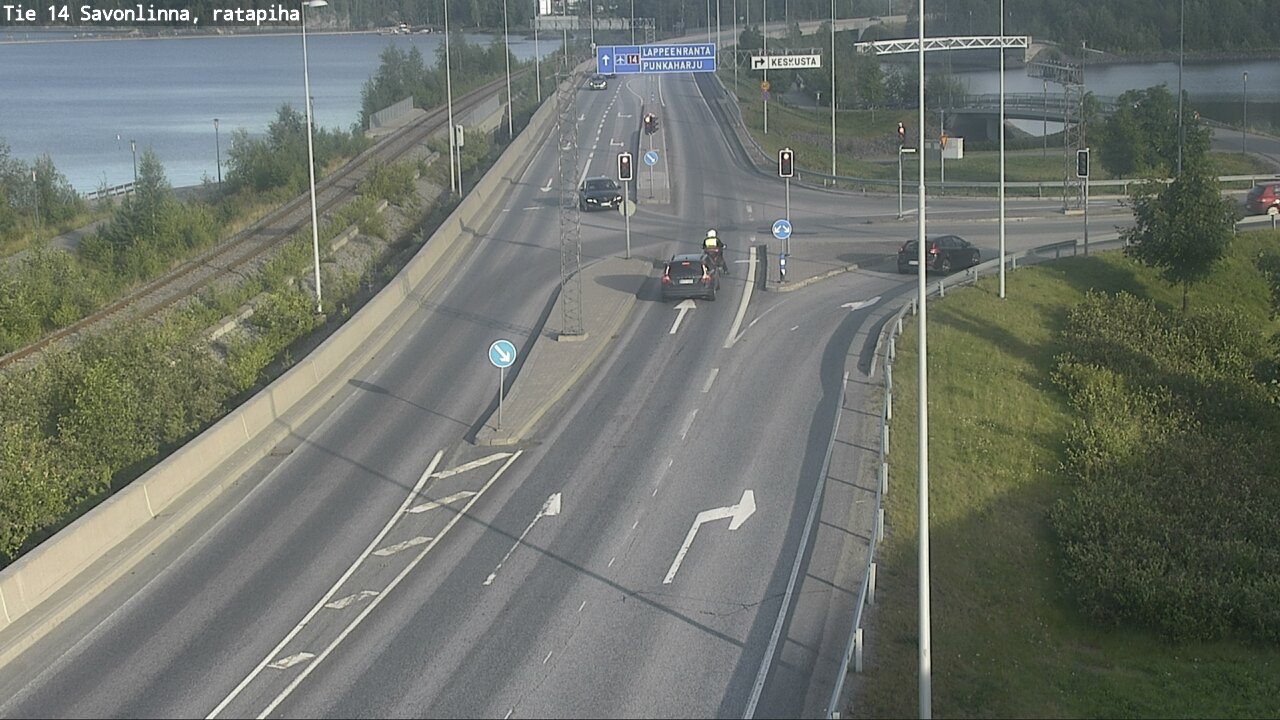 Kelikamerat Kuva Tie 14 Savonlinna, Ratapiha, Savonlinna, Etelä-Savo