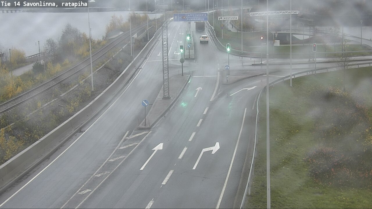 Kelikamerat Kuva Tie 14 Savonlinna, Ratapiha, Savonlinna, Etelä-Savo