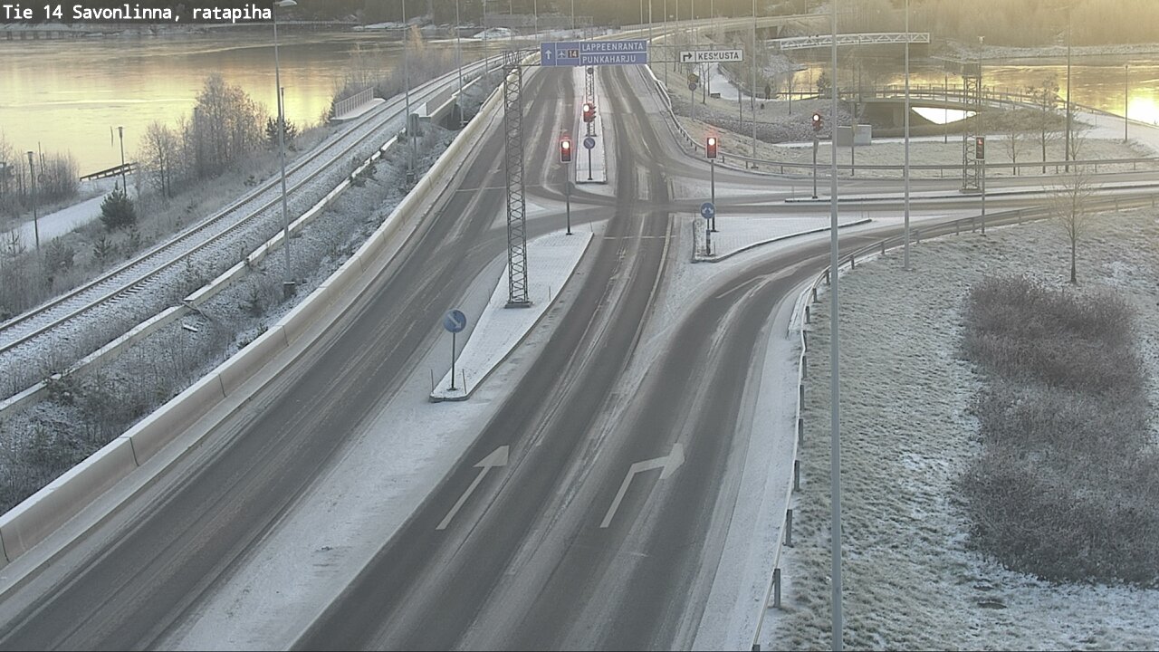 Kelikamerat Kuva Tie 14 Savonlinna, Ratapiha, Savonlinna, Etelä-Savo