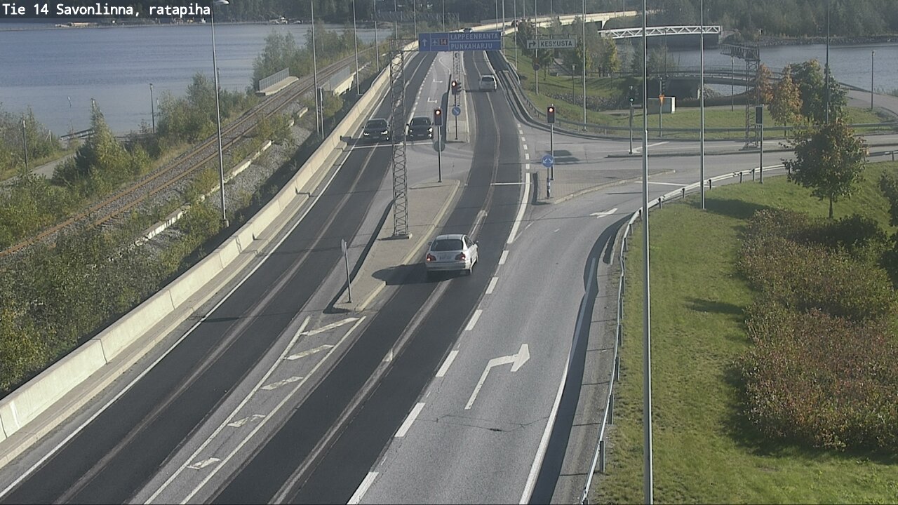 Weather Camera Image Road 14 Savonlinna, Ratapiha, Savonlinna, Etelä-Savo