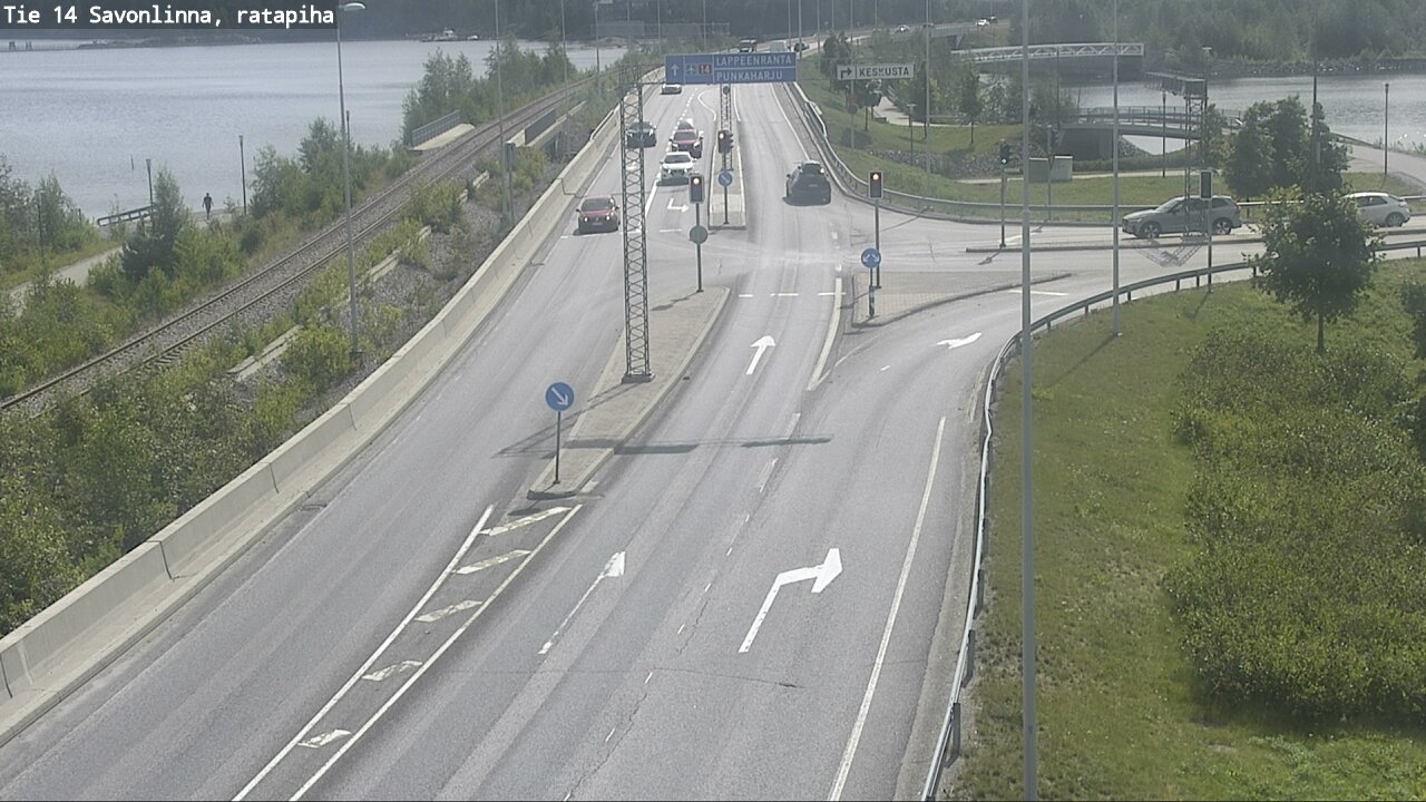 Kelikamerat Kuva Tie 14 Savonlinna, Ratapiha, Savonlinna, Etelä-Savo