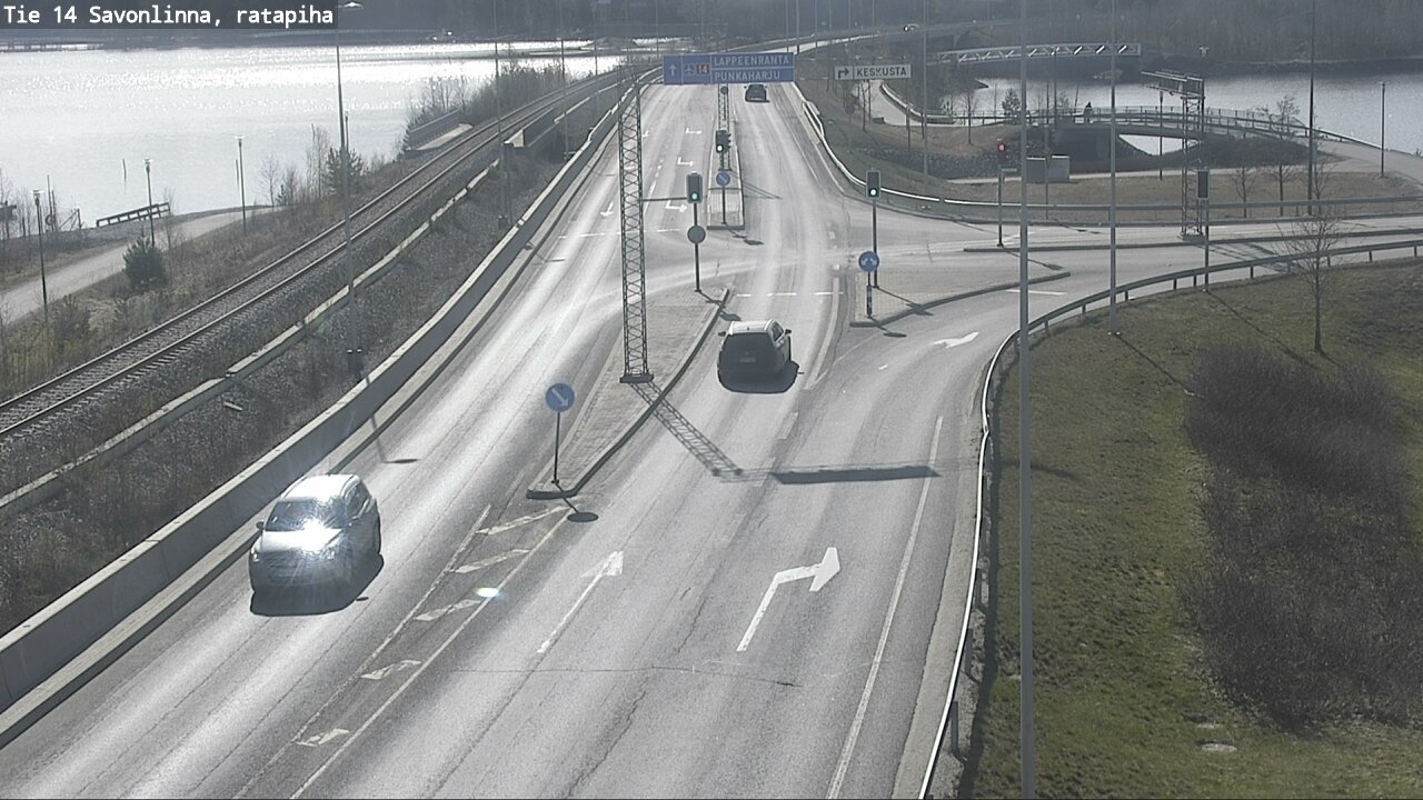 Kelikamerat Kuva Tie 14 Savonlinna, Ratapiha, Savonlinna, Etelä-Savo