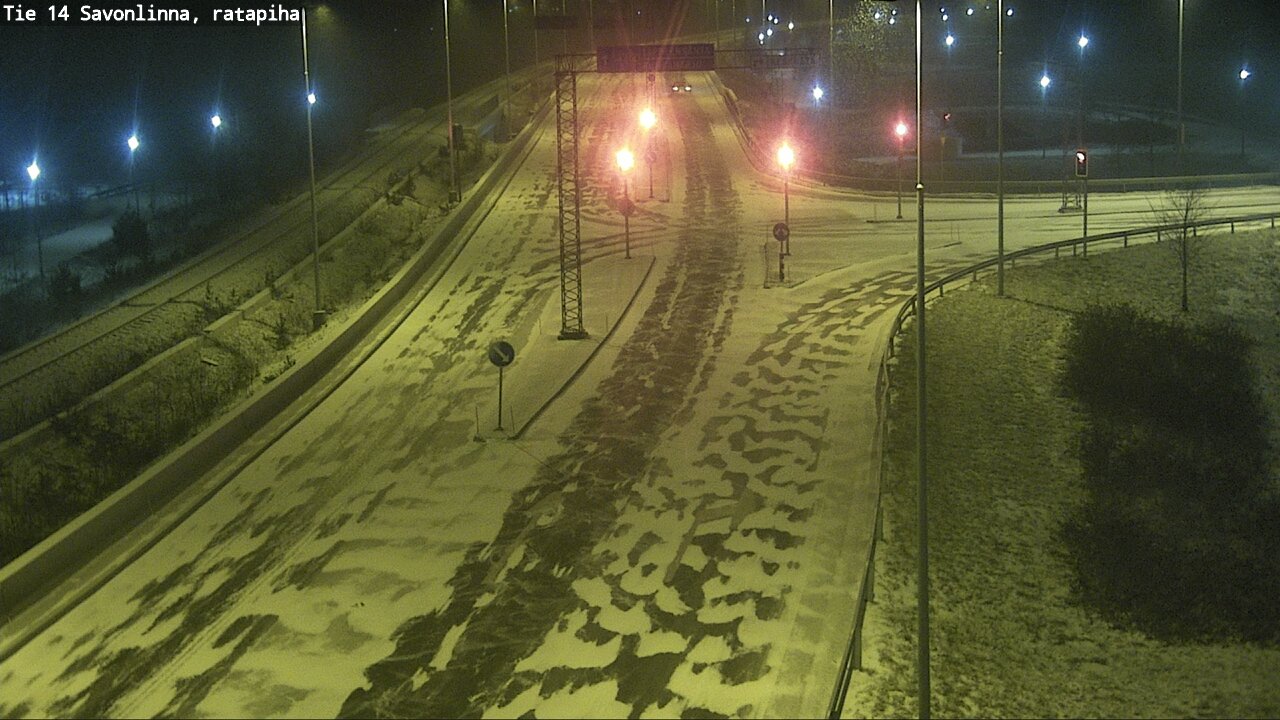 Kelikamerat Kuva Tie 14 Savonlinna, Ratapiha, Savonlinna, Etelä-Savo