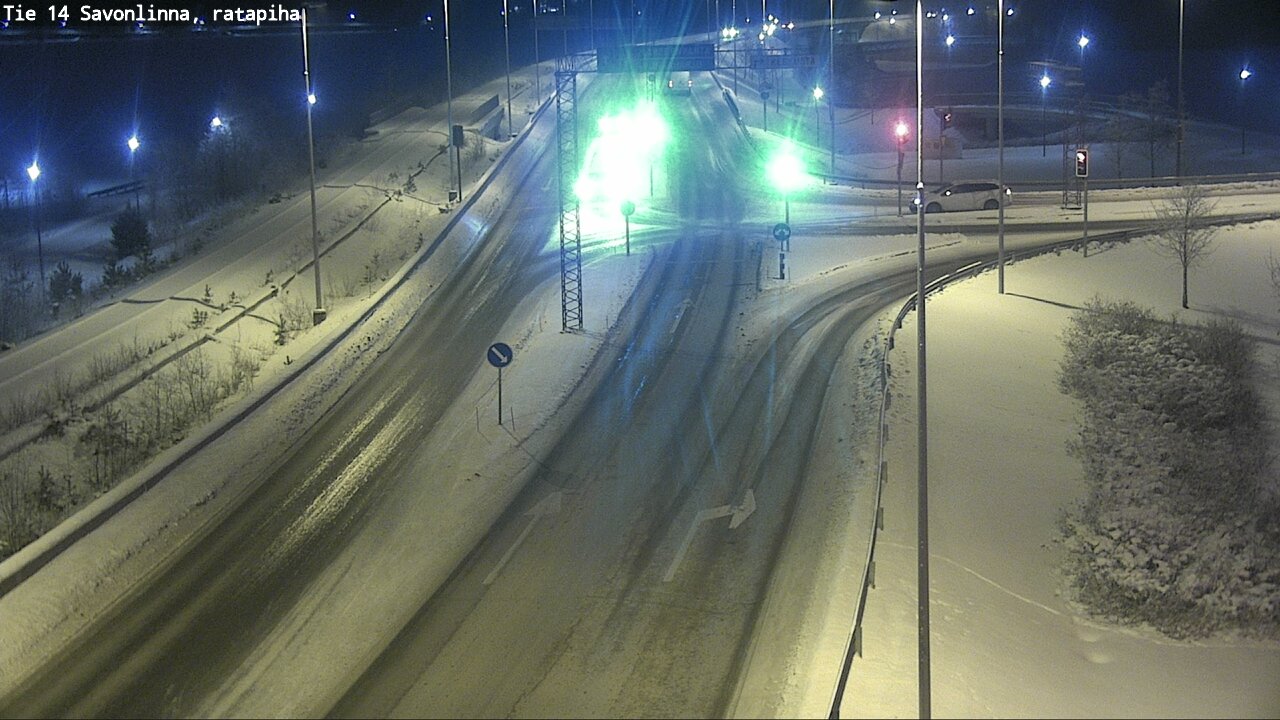 Kelikamerat Kuva Tie 14 Savonlinna, Ratapiha, Savonlinna, Etelä-Savo