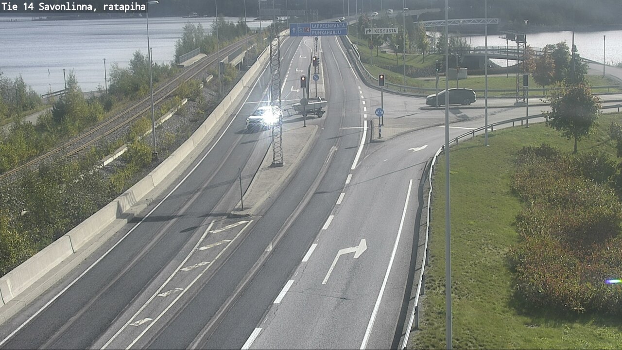 Weather Camera Image Road 14 Savonlinna, Ratapiha, Savonlinna, Etelä-Savo