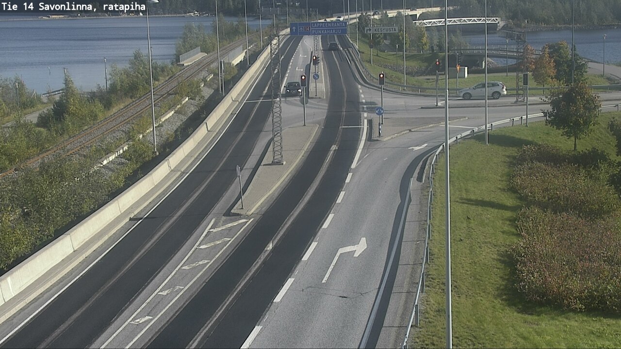 Weather Camera Image Road 14 Savonlinna, Ratapiha, Savonlinna, Etelä-Savo