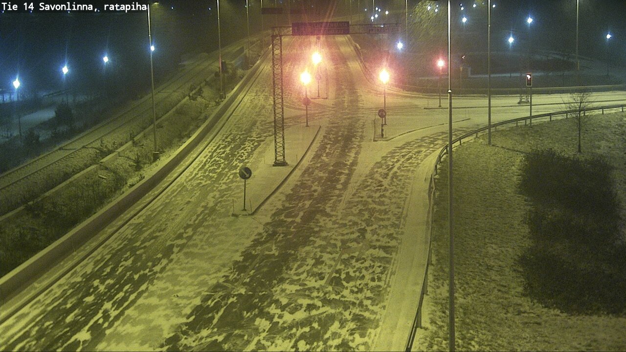 Kelikamerat Kuva Tie 14 Savonlinna, Ratapiha, Savonlinna, Etelä-Savo