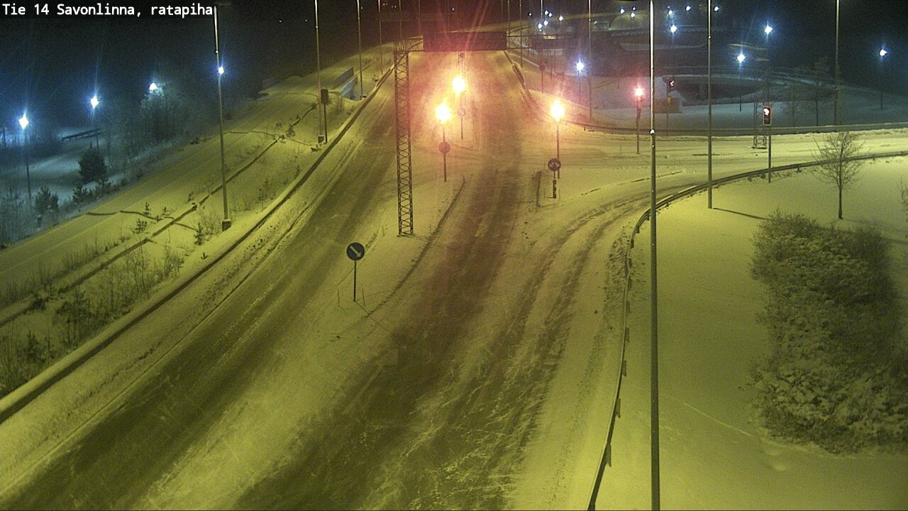 Kelikamerat Kuva Tie 14 Savonlinna, Ratapiha, Savonlinna, Etelä-Savo