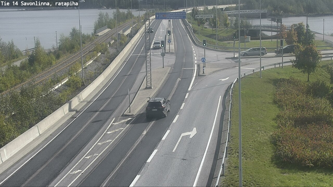 Weather Camera Image Road 14 Savonlinna, Ratapiha, Savonlinna, Etelä-Savo