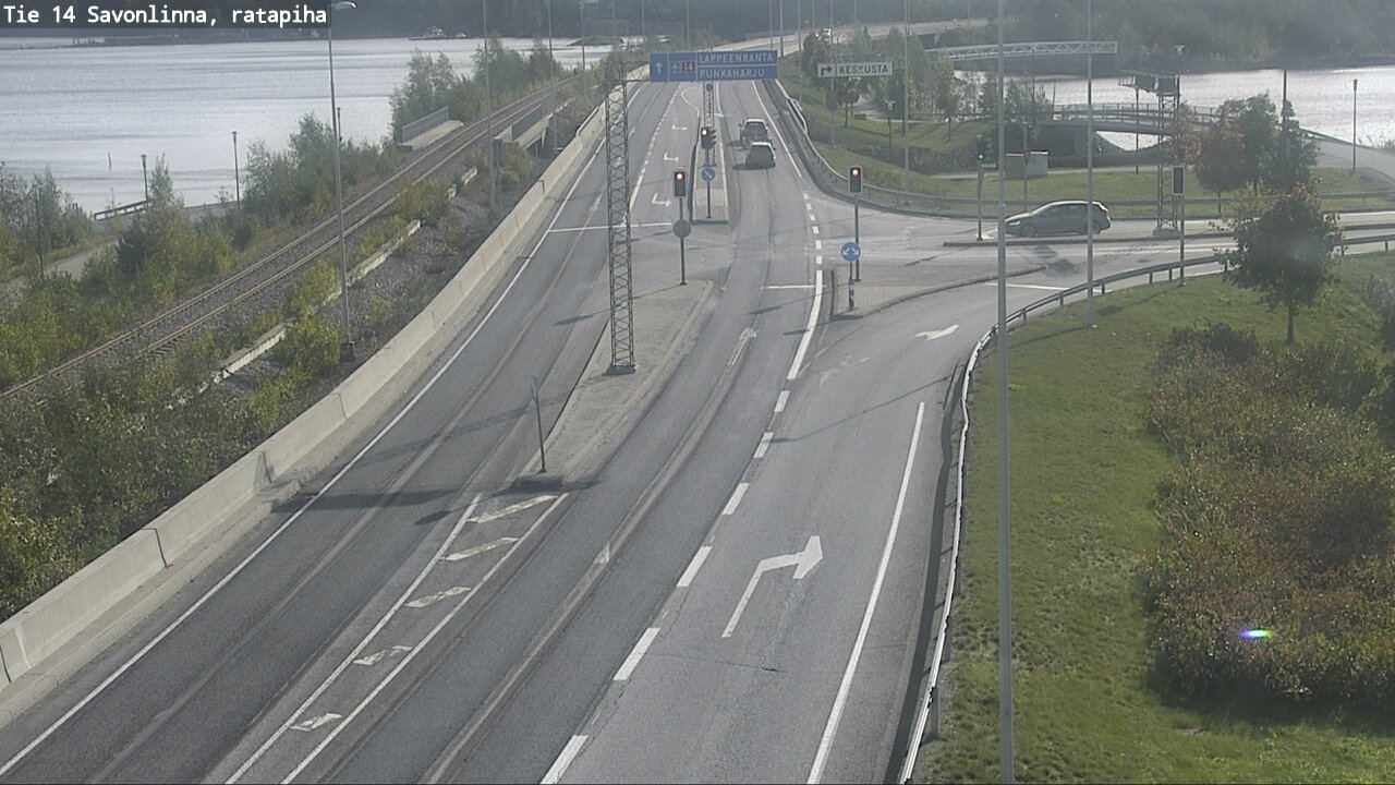 Weather Camera Image Road 14 Savonlinna, Ratapiha, Savonlinna, Etelä-Savo