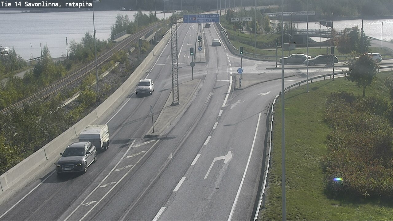 Weather Camera Image Road 14 Savonlinna, Ratapiha, Savonlinna, Etelä-Savo