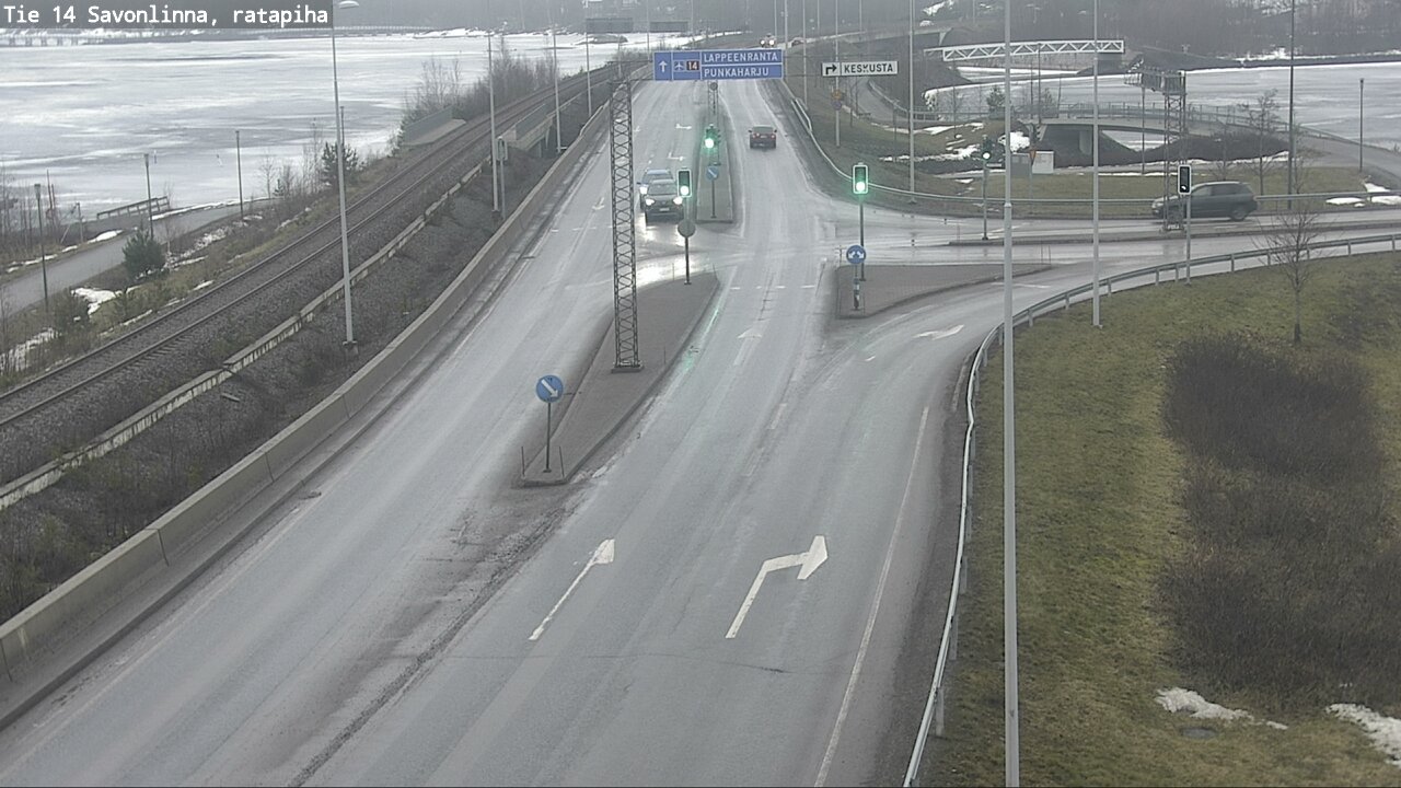 Kelikamerat Kuva Tie 14 Savonlinna, Ratapiha, Savonlinna, Etelä-Savo