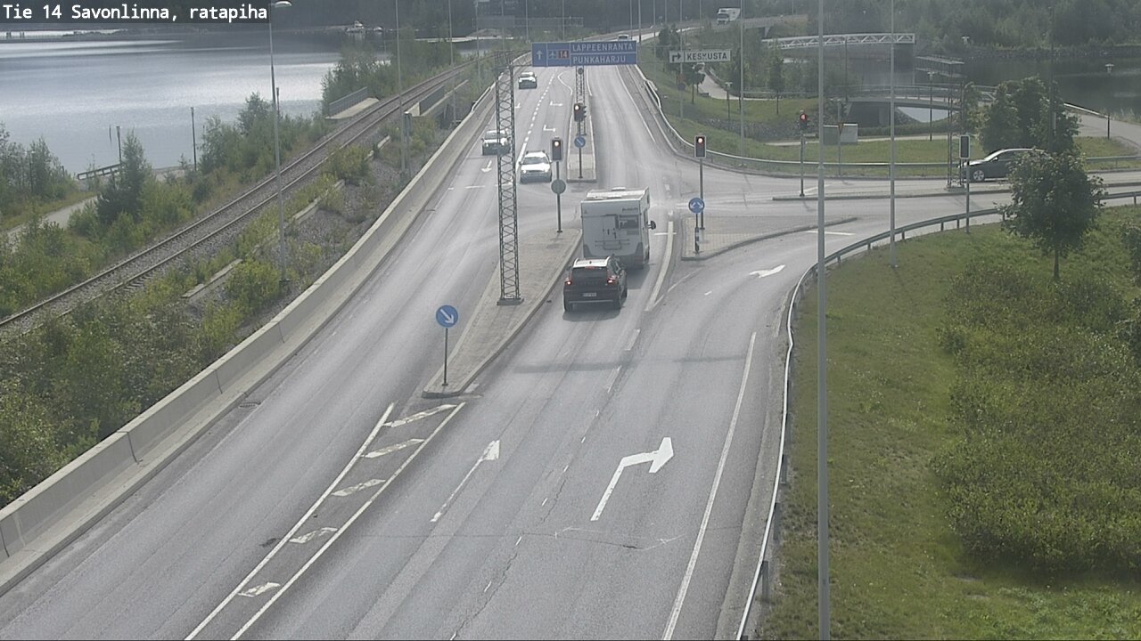 Weather Camera Image Road 14 Savonlinna, Ratapiha, Savonlinna, Etelä-Savo