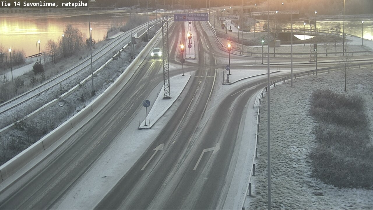 Kelikamerat Kuva Tie 14 Savonlinna, Ratapiha, Savonlinna, Etelä-Savo