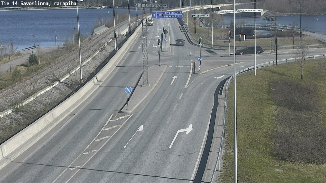 Kelikamerat Kuva Tie 14 Savonlinna, Ratapiha, Savonlinna, Etelä-Savo