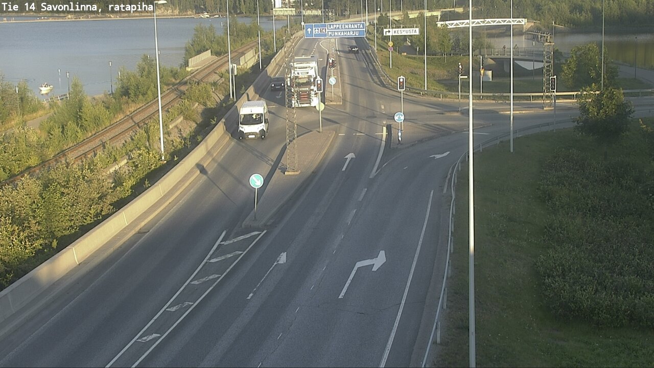 Kelikamerat Kuva Tie 14 Savonlinna, Ratapiha, Savonlinna, Etelä-Savo