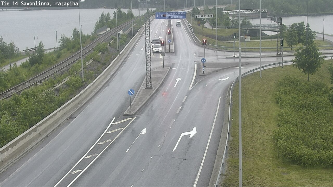 Kelikamerat Kuva Tie 14 Savonlinna, Ratapiha, Savonlinna, Etelä-Savo