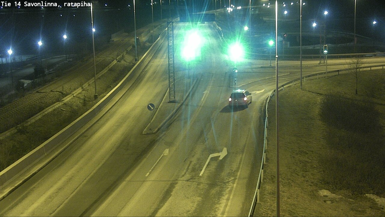 Kelikamerat Kuva Tie 14 Savonlinna, Ratapiha, Savonlinna, Etelä-Savo