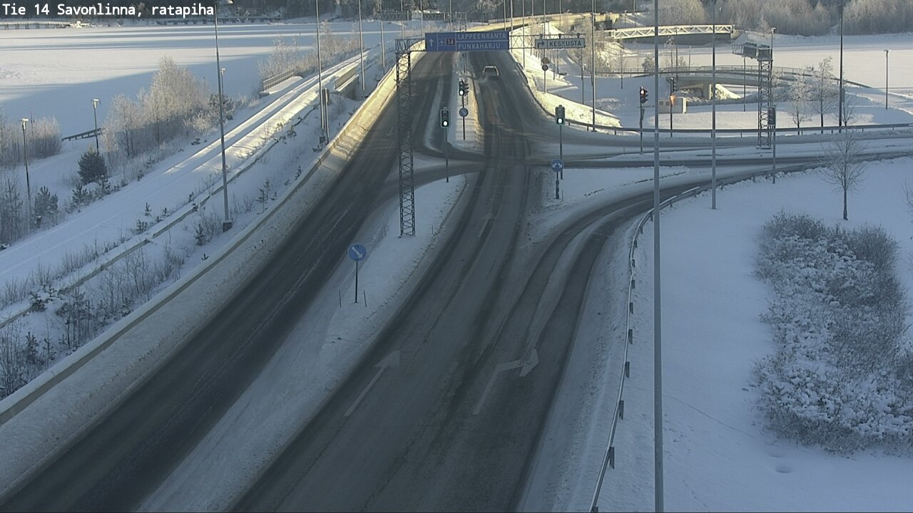 Kelikamerat Kuva Tie 14 Savonlinna, Ratapiha, Savonlinna, Etelä-Savo