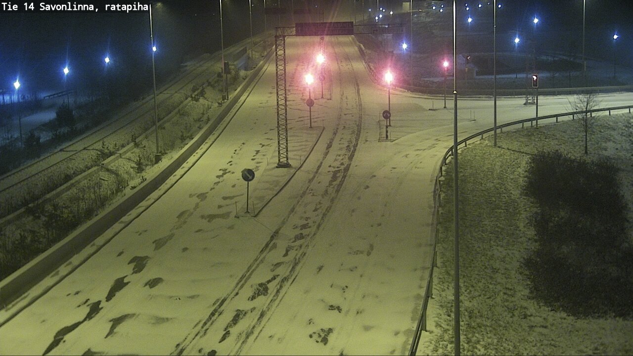 Kelikamerat Kuva Tie 14 Savonlinna, Ratapiha, Savonlinna, Etelä-Savo