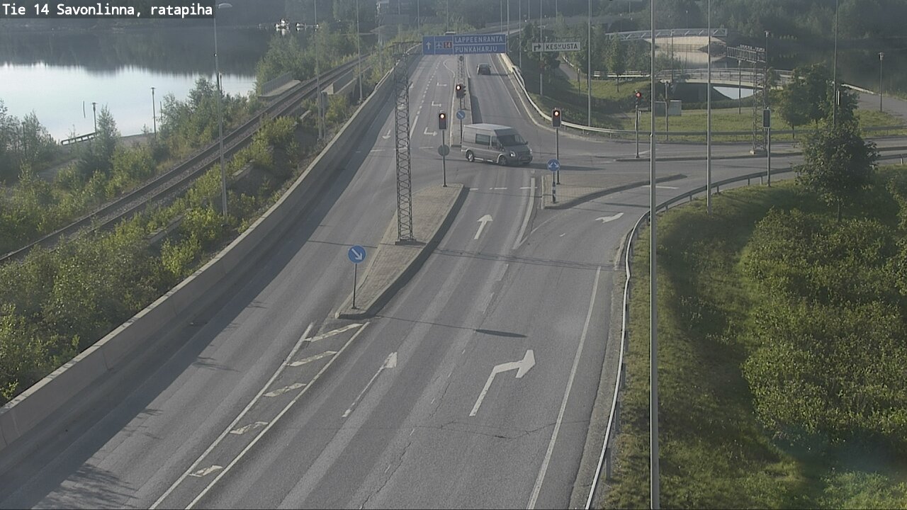 Weather Camera Image Road 14 Savonlinna, Ratapiha, Savonlinna, Etelä-Savo