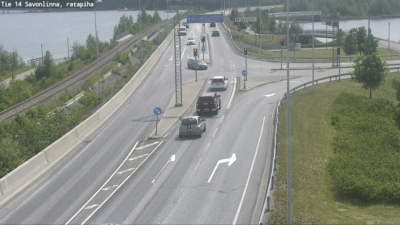 Kelikamerat Kuva Tie 14 Savonlinna, Ratapiha, Savonlinna, Etelä-Savo