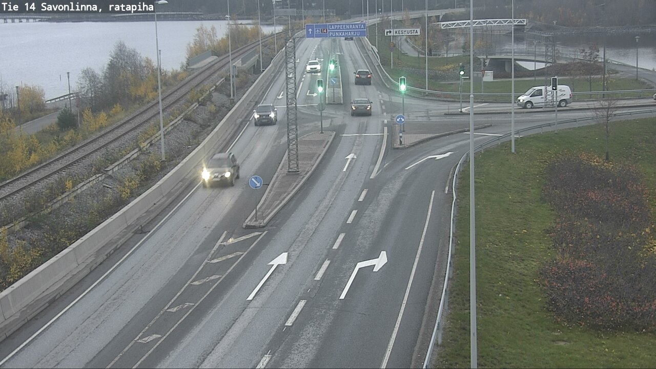 Kelikamerat Kuva Tie 14 Savonlinna, Ratapiha, Savonlinna, Etelä-Savo