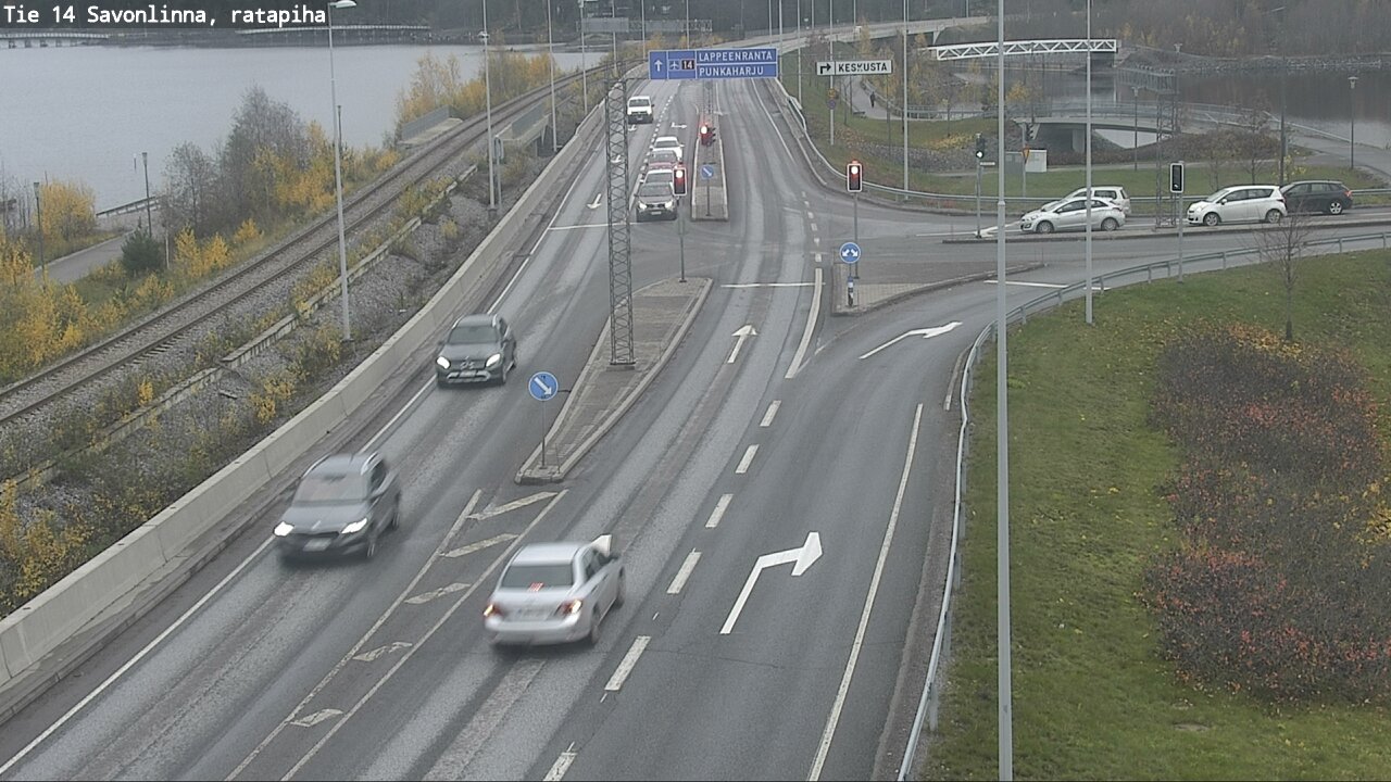 Kelikamerat Kuva Tie 14 Savonlinna, Ratapiha, Savonlinna, Etelä-Savo