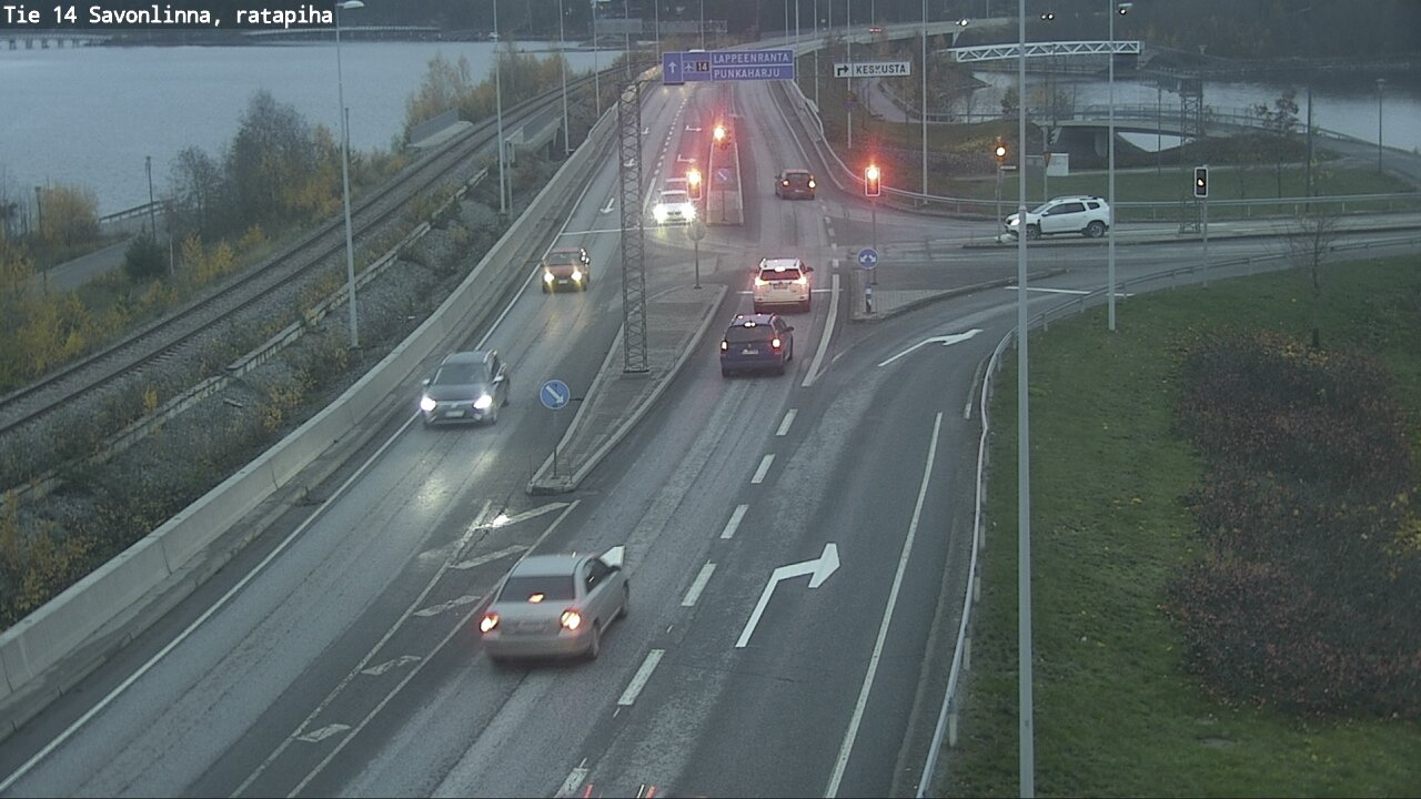 Kelikamerat Kuva Tie 14 Savonlinna, Ratapiha, Savonlinna, Etelä-Savo