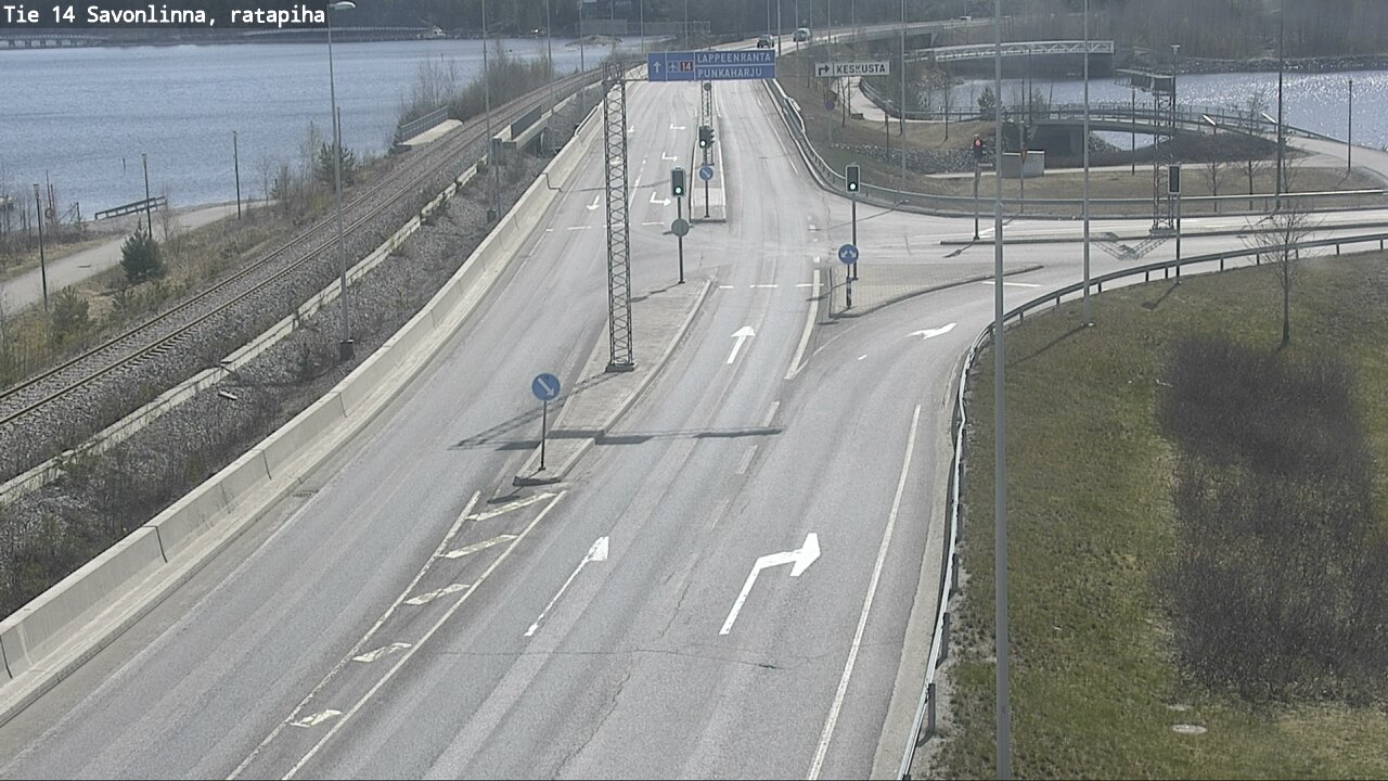 Kelikamerat Kuva Tie 14 Savonlinna, Ratapiha, Savonlinna, Etelä-Savo