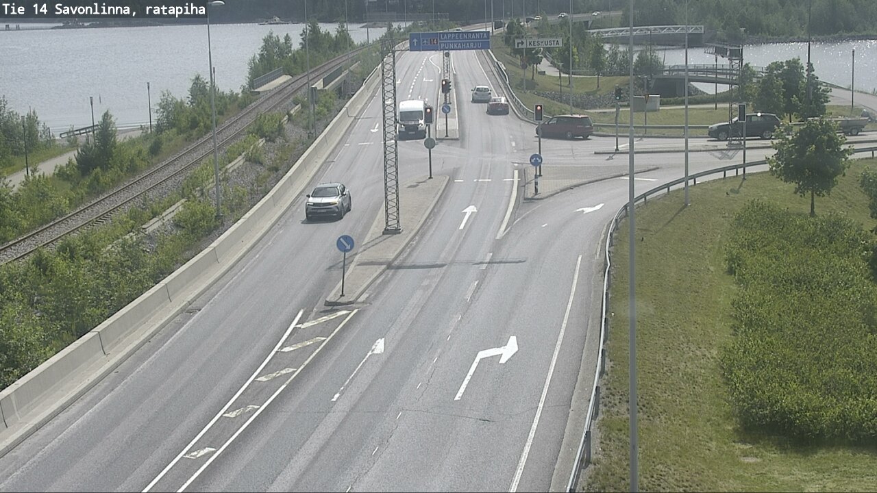 Kelikamerat Kuva Tie 14 Savonlinna, Ratapiha, Savonlinna, Etelä-Savo