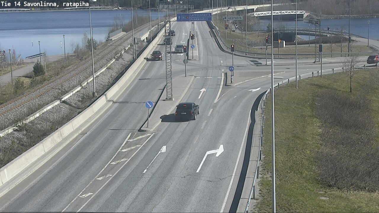 Kelikamerat Kuva Tie 14 Savonlinna, Ratapiha, Savonlinna, Etelä-Savo