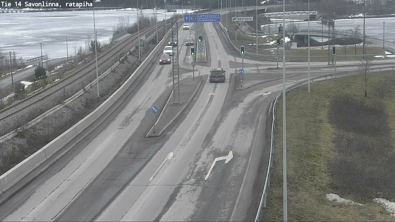 Kelikamerat Kuva Tie 14 Savonlinna, Ratapiha, Savonlinna, Etelä-Savo